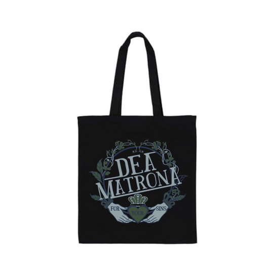 FOR YOUR SINS TOTE BAG